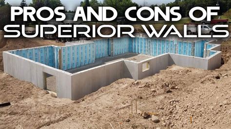 Vertical dowels are embedded in the footings to provide a lateral support connection for the foundation <b>walls</b> against the backfill forces of the below grade <b>walls</b>. . Superior walls vs icf
